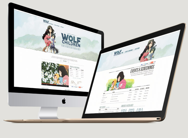 Theatrical micro-site's image